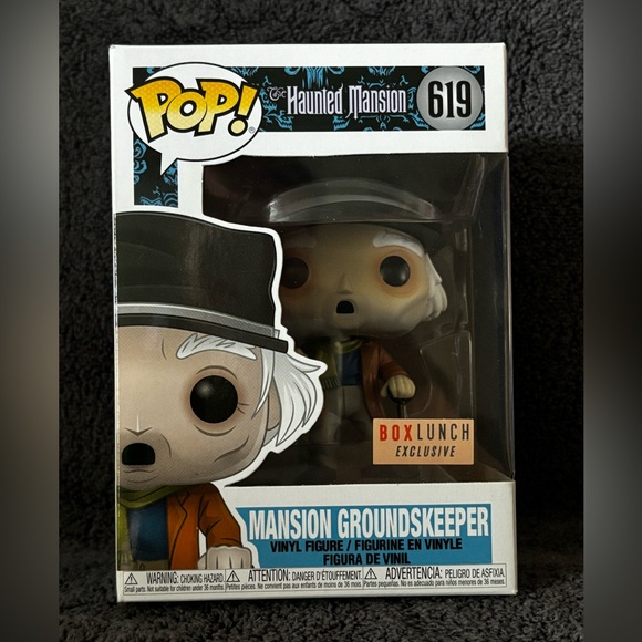 NIB Funko Pop Haunted Mansion "Mansion Groundskeeper" #619 "Box Lunch Exclusive - Picture 2 of 7